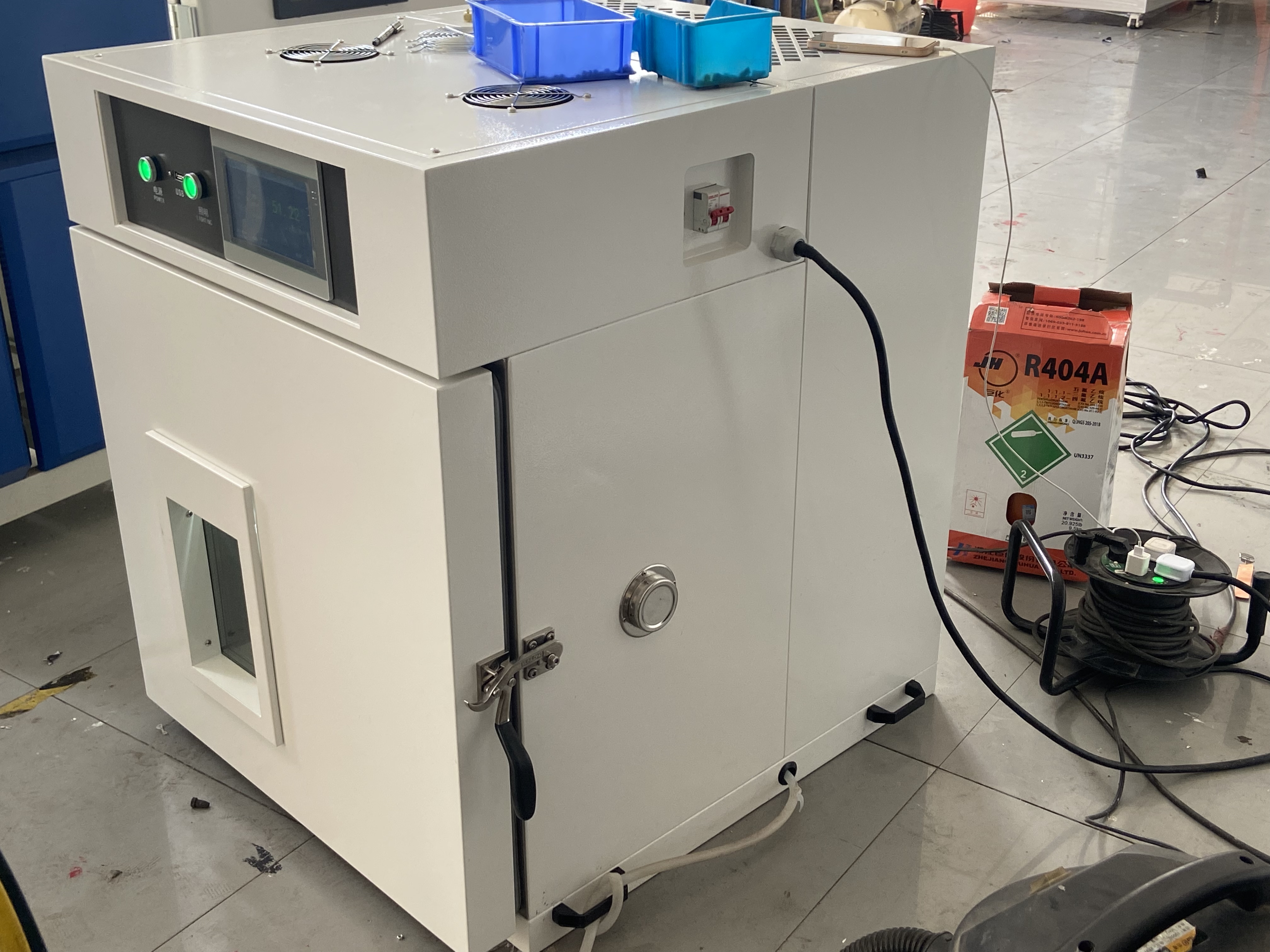 桌上型恒溫恒濕試驗(yàn)箱示意圖